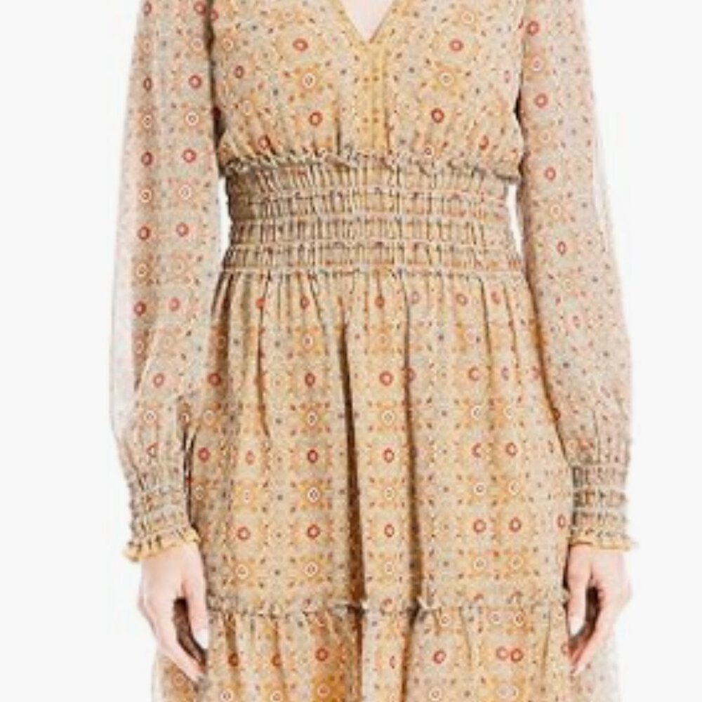 Floral Print Dress - Max Studio